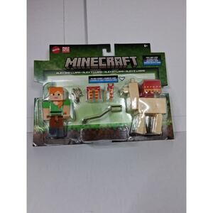 Mattel Minecraft Alex And Llama Figure Set NEW IN STOCK